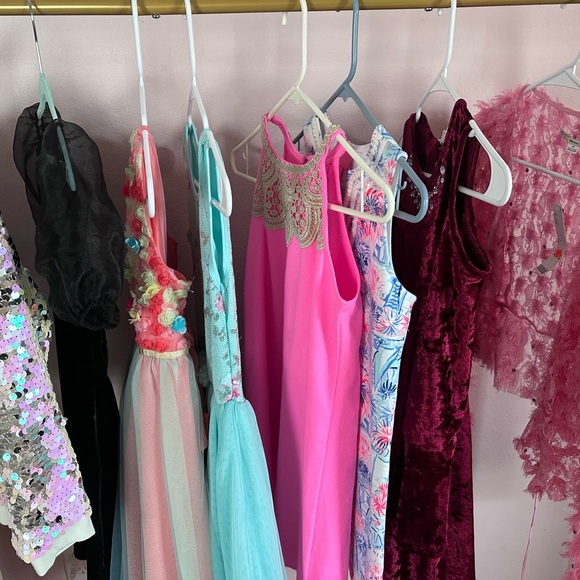 NEW Imoga Sylvie Fun Long Sleeves Jewel Print Fun Tween Dress 12 14